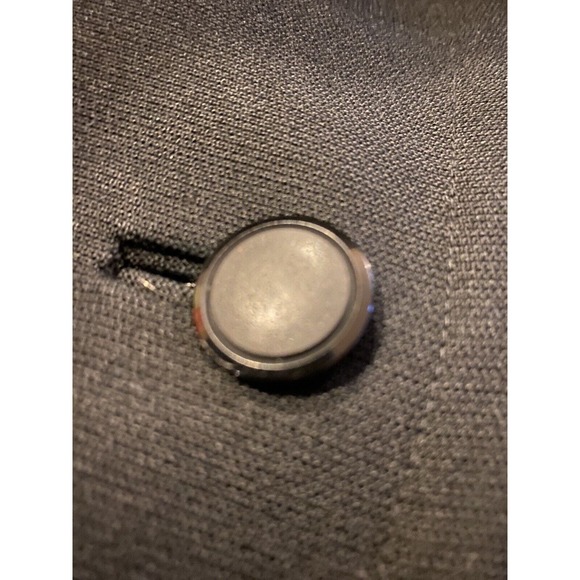 VINTAGE 1970’s Vera Hicks Ernst Strauss Black Skirt Suit Women’s Medium WOW! - Picture 5 of 16